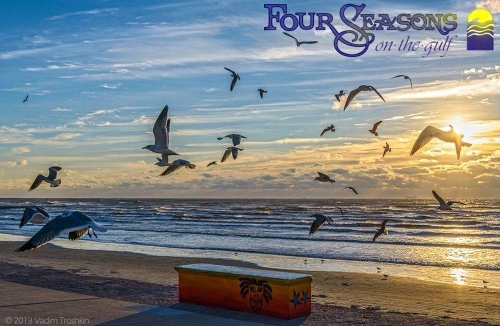 Four Seasons On The Gulf Villa Galveston Bagian luar foto